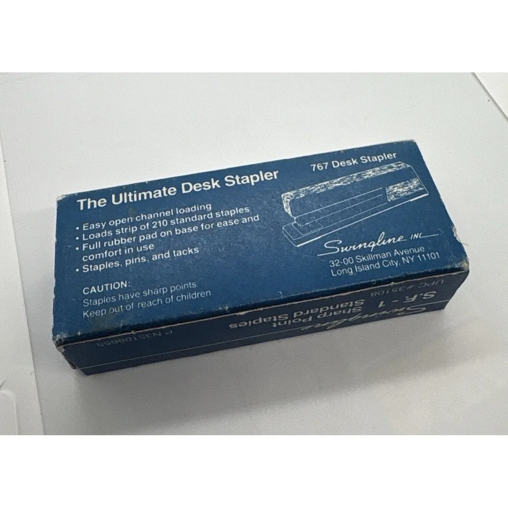 Vintage Swingline S.F.-1 Standard Staples – 5,000 ct Box – Retro Office Supply‎
